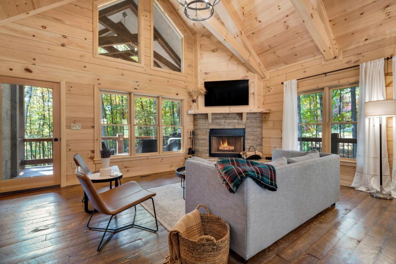 Villa Haley Glen à Cherry Log Extérieur photo