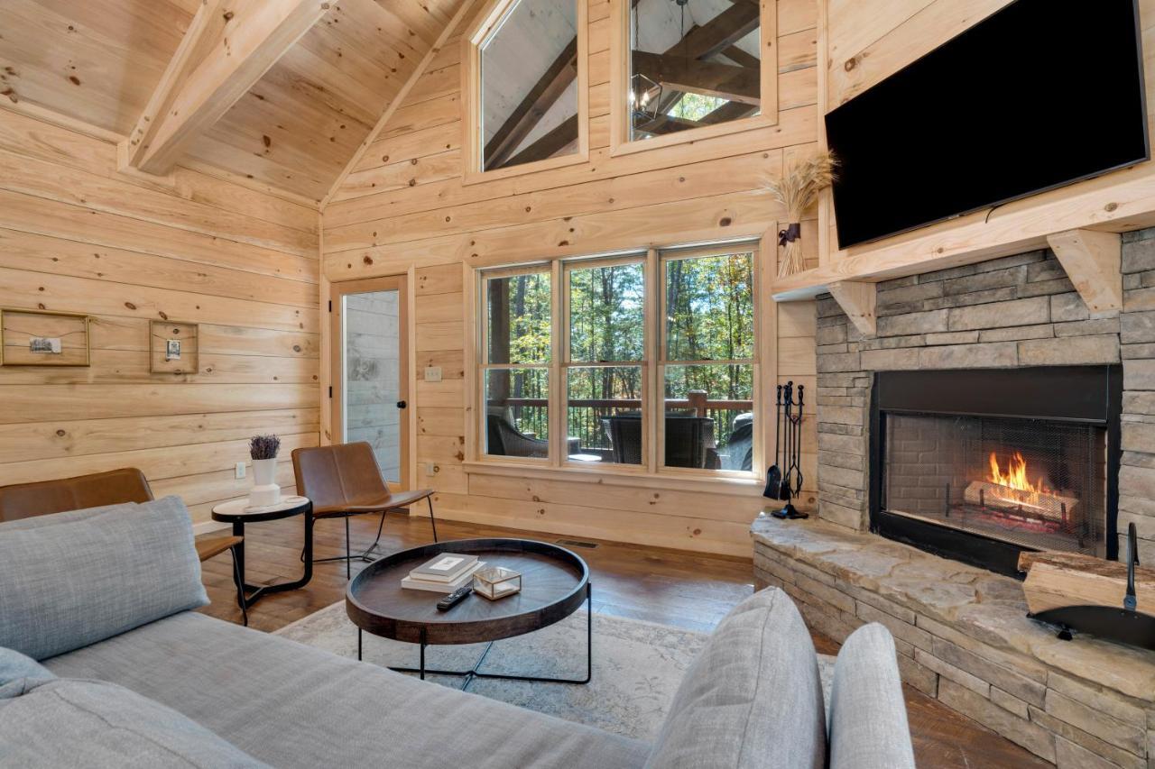 Villa Haley Glen à Cherry Log Extérieur photo